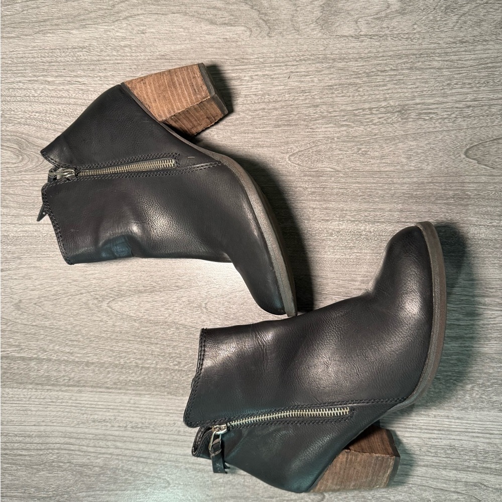 Madden Girl Black Ankle Boots